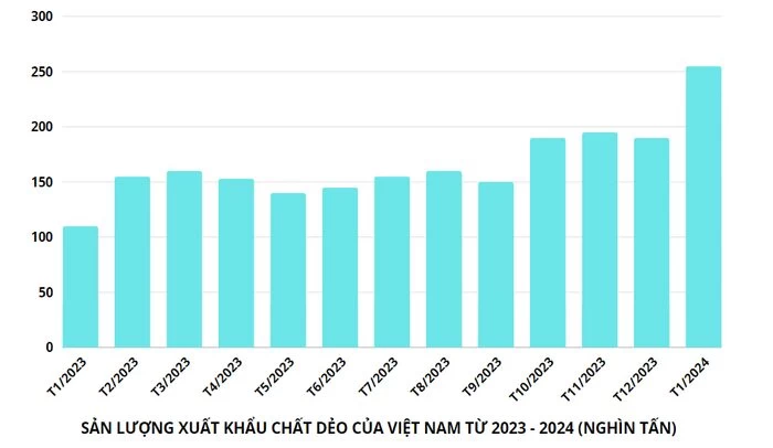 Ngành nhựa Việt Nam thích ứng với sự thay đổi của thị trường nửa đầu năm 2024